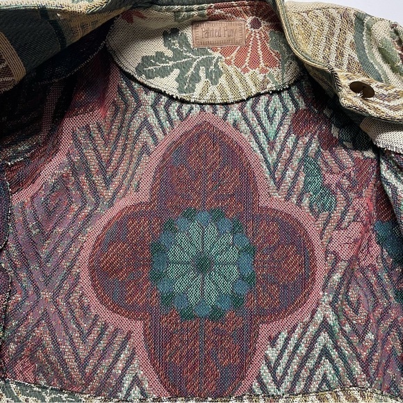 1990’s Vintage Painted Pony Tapestry Jacket - Picture 15 of 15